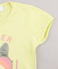 Blusa-Infantil-Gato-com-Oculos-Manga-Curta-Amarela-9756282-Amarelo_3