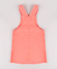 Salopete-de-Sarja-Infantil-com-Rasgos-e-Bolso-Barra-Desfiada-Coral-9748684-Coral_2