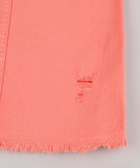 Salopete-de-Sarja-Infantil-com-Rasgos-e-Bolso-Barra-Desfiada-Coral-9748684-Coral_4