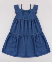 Vestido-Infantil-Longo-com-Recortes-Ombro-a-Ombro-Azul-Escuro-9845744-Azul_Escuro_1