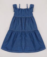 Vestido-Infantil-Longo-com-Recortes-Ombro-a-Ombro-Azul-Escuro-9845744-Azul_Escuro_2