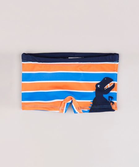 Sunga-Infantil-Boxer-Listrada-com-Dinossauro-Azul-9744166-Azul_1 Sunga-Infantil-Boxer-Listrada-com-Dinossauro-Azul-9744166-Azul_1