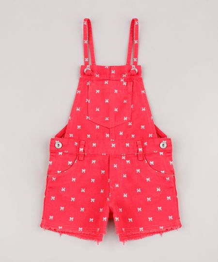Jardineira-de-Sarja-Infantil-Estampada-de-Laco-Barra-Desfiada-Rosa-Escuro-9794711-Rosa_Escuro_1