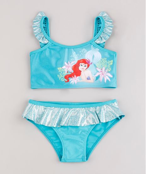 Biquini-Infantil-Ariel-A-Pequena-Sereia-com-Babado-e-Brilho-Holografico-Protecao-UV50--Verde-Agua-9772155-Verde_Agua_1