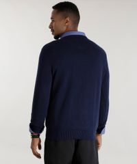 Sueter-em-Trico-com-Estampa-Xadrez-Azul-Marinho-8464210-Azul_Marinho_2