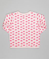 Cardigan-Estampado-de-Nuvens-em-Plush-de-Algodao---Sustentavel-Rosa-Claro-8479644-Rosa_Claro_2