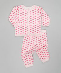 Cardigan-Estampado-de-Nuvens-em-Plush-de-Algodao---Sustentavel-Rosa-Claro-8479644-Rosa_Claro_3