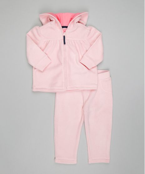 Conjunto-de-Blusao---Calca-em-Plush-de-Algodao---Sustentavel-Rosa-Claro-8493764-Rosa_Claro_1