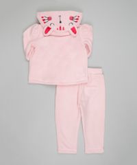 Conjunto-de-Blusao---Calca-em-Plush-de-Algodao---Sustentavel-Rosa-Claro-8493764-Rosa_Claro_2