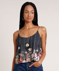 Regata-Feminina-Ampla-Canelada-Estampada-Floral-Alca-Fina-Decote-Redondo-Verde-Escura-9770806-Verde_Escura_1