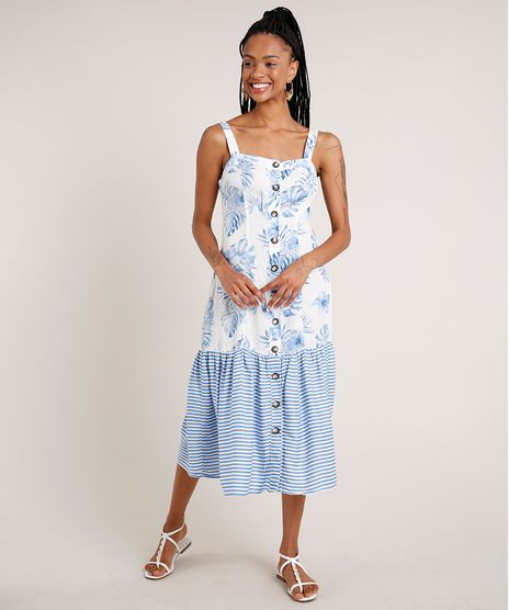 Vestido-Saida-de-Praia-Feminino-Midi-Estampado-de-Folhagens-Alca-Media--Off-White-9783553-Off_White_1