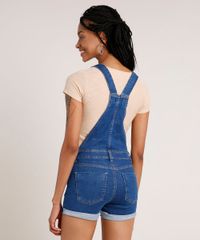 Jardineira-Jeans-Feminina-Reta-com-Barra-Dobrada-Azul-Medio-9834569-Azul_Medio_2