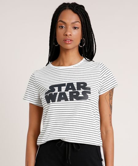 Blusa-Feminina-Star-Wars-Listrada-Manga-Curta-Decote-Redondo-Off-White-9850849-Off_White_1 Blusa-Feminina-Star-Wars-Listrada-Manga-Curta-Decote-Redondo-Off-White-9850849-Off_White_1