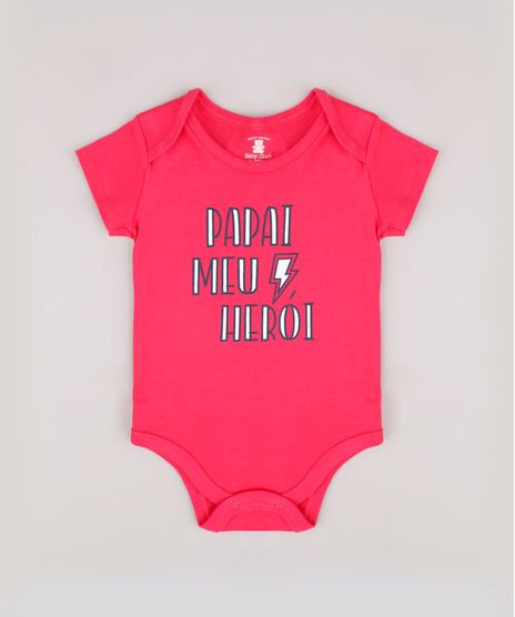Body-Infantil--Papai-Meu-Heroi--Manga-Curta-Rosa-Escuro-9697238-Rosa_Escuro_1