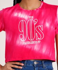 Blusa-Feminina-Cropped--90-s--Estampada-Tie-Dye-Manga-Curta-Rosa-9617704-Rosa_4