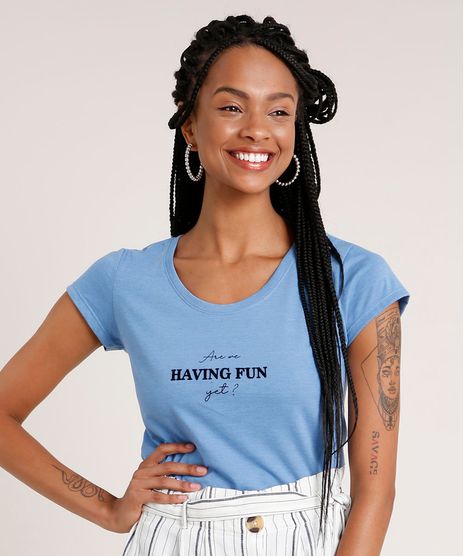 Blusa-Feminina--Having-Fun--Manga-Curta-Decote-Redondo-Azul-9832131-Azul_1