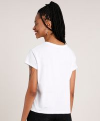 Blusa-Feminina-Ampla-com-Estampa-de-Tenis--Manga-Curta-Decote-Redondo-Off-White-9832775-Off_White_2