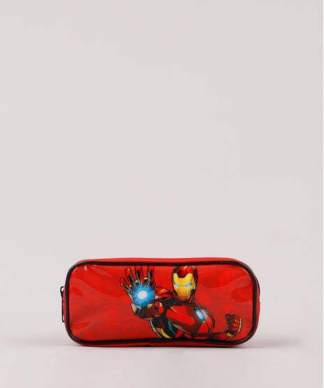 Estojo-Escolar-Infantil-Homem-de-Ferro-com-Divisorias--Vermelho-9594069-Vermelho_1
