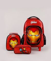 Estojo-Escolar-Infantil-Homem-de-Ferro-com-Divisorias--Vermelho-9594069-Vermelho_2
