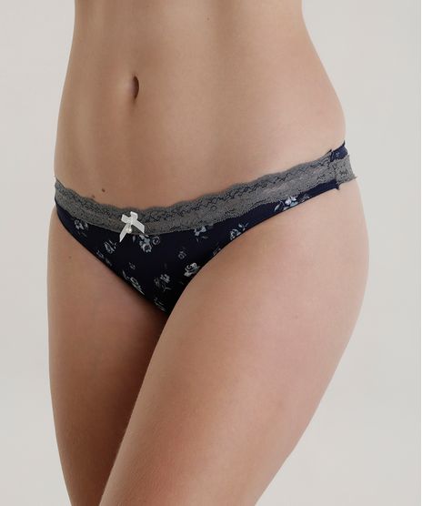Calcinha-Biquini-Estampada-Foral-com-Renda-Azul-Marinho-8508380-Azul_Marinho_1