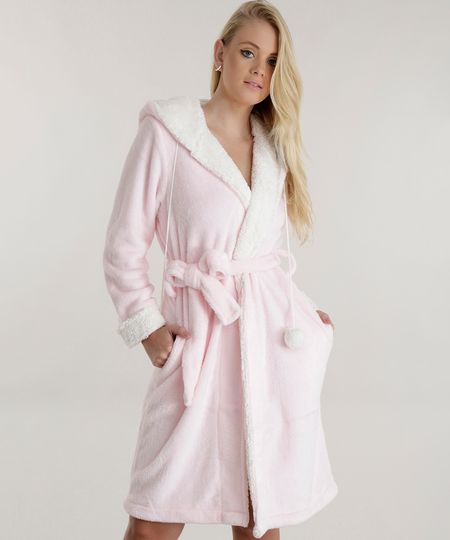Roupao-em-Plush-com-Capuz-Rosa-Claro-8515098-Rosa_Claro_1 Roupao-em-Plush-com-Capuz-Rosa-Claro-8515098-Rosa_Claro_1