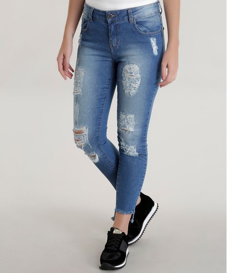 Calca-Jeans-Cigarrete-Azul-Medio-8590843-Azul_Medio_1
