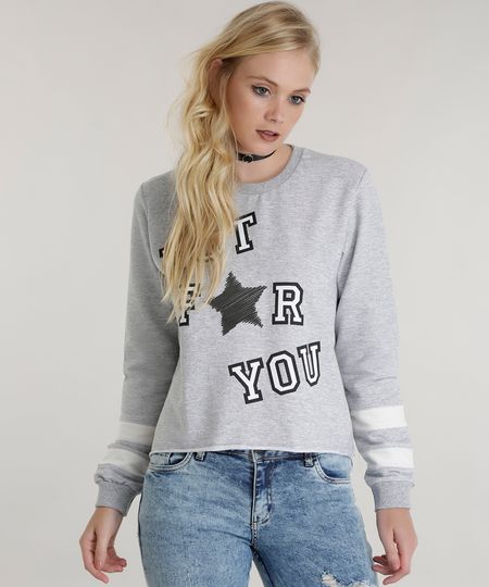 Blusao--Not-For-You--em-Moletom-Cinza-Mescla-8586883-Cinza_Mescla_1
