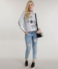 Blusao--Not-For-You--em-Moletom-Cinza-Mescla-8586883-Cinza_Mescla_3