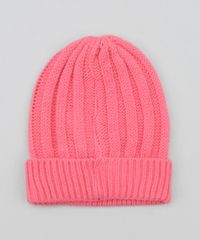 Gorro-em-Trico---Luvas-Rosa-8490862-Rosa_2