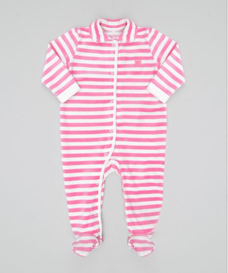 Macacao-Listrado-em-Plush-de-Algodao---Sustentavel-Rosa-8481047-Rosa_1