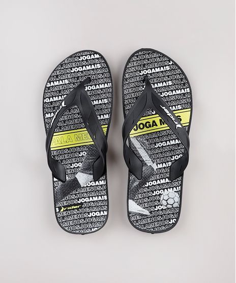 Chinelo-Masculino-Rider-Street-Ole--Fala-Menos-Joga-Mais--Estampado-Preto-9836705-Preto_1