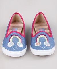 Slipper-Infantil-Molekinha-Arco-Iris-com-Bordado-Azul-9824891-Azul_4
