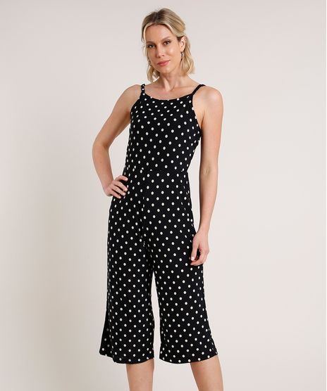 Macacao-Feminino-Pantacourt-Estampado-de-Poa-Alca-Fina-Preto-9845067-Preto_1