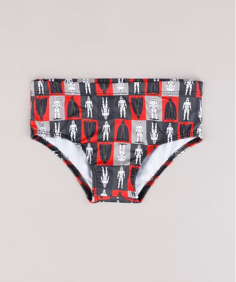 Sunga-Infantil-Slim-Star-Wars-Estampada-com-Protecao-UV50--Preta-9829444-Preto_1