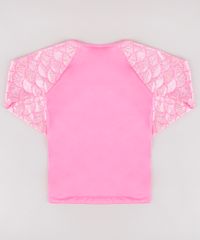 Blusa-de-Praia-Infantil--Mermaid--com-Brilho-Holografico-Manga-Longa-Protecao-UV50--Rosa-9771573-Rosa_2