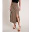 Saia-Feminina-Midi-com-Botoes-Fenda-e-Recorte-Kaki-Escuro-9691214-Kaki_Escuro_1