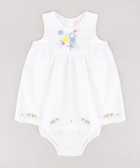 Vestido-Infantil-com-Bordado-Floral-Sem-Manga---Calcinha-Branco-9688978-Branco_1