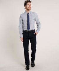 Camisa-Masculina-Comfort-com-Bolso-Manga-Longa-Cinza-8826559-Cinza_3