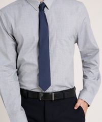 Camisa-Masculina-Comfort-com-Bolso-Manga-Longa-Cinza-8826559-Cinza_4