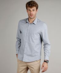 Camisa-Masculina-Comfort-com-Bolso-Manga-Longa-Cinza-8826559-Cinza_5