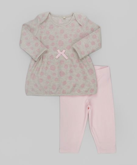 Conjunto-de-Blusa-em-Moletom-Estampada-Bege---Calca-Legging-Rosa-Claro-8466430-Rosa_Claro_1