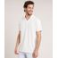 Polo-Masculina-Comfort-Fit-em-Piquet-com-Linho-Manga-Curta-Bege-Claro-9733750-Bege_Claro_1