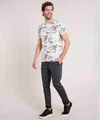 Camiseta-Masculina-Slim-Fit-Estampada-de-Tigre-Manga-Curta-Gola-Careca-Off-White-9724024-Off_White_3