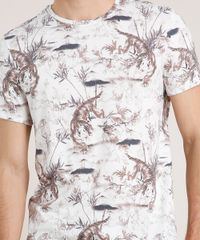 Camiseta-Masculina-Slim-Fit-Estampada-de-Tigre-Manga-Curta-Gola-Careca-Off-White-9724024-Off_White_4