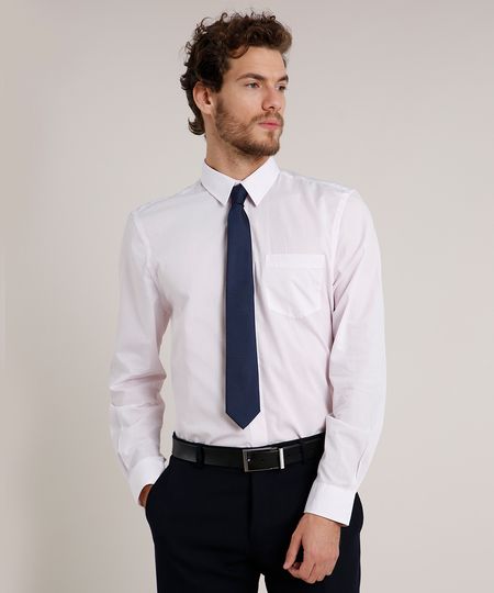 Camisa-Social-Masculina-Comfort-Maquinetada-com-Bolso-Manga-Longa-Rosa-Claro-9639464-Rosa_Claro_1
