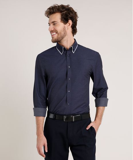 Camisa-Masculina-Comfort-Maquinetada-Estampada-Manga-Longa-Azul-Escuro-9639450-Azul_Escuro_1