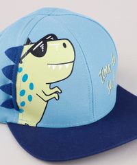 Bone-Infantil-Aba-Reta-Dinossauro--Azul-9866670-Azul_2