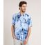 Camisa-Masculina-Relaxed-Estampada-de-Folhagem-Manga-Curta-Azul-Claro-9645933-Azul_Claro_1