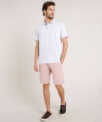 Polo-Masculina-Comfort-Fit-Manga-Curta-Cinza-Mescla-Claro-9739140-Cinza_Mescla_Claro_3