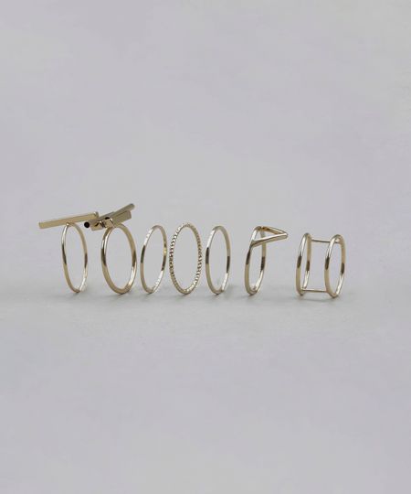 Kit-de-7-Aneis-Dourado-8522143-Dourado_1 Kit-de-7-Aneis-Dourado-8522143-Dourado_1